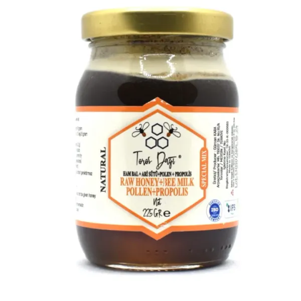 Propolis+Polen+Arı sutu+Ham Bal Karışımı