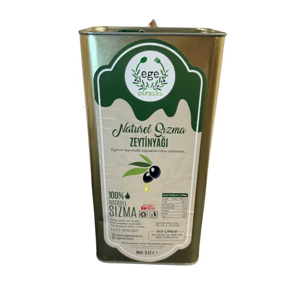 Naturel Sızma Zeytinyağı (Organik, Soğuk Sıkım) 2 lt